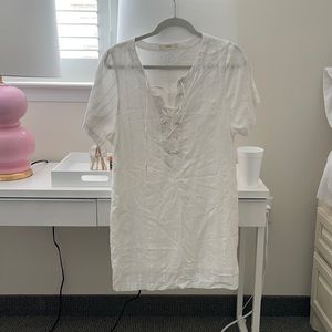 White tie front dress only worn once!